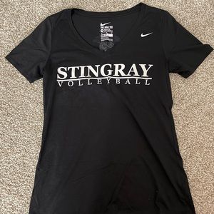 Nike Dri Fit v-neck tshirt